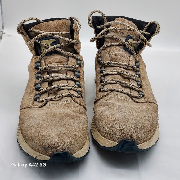 Sorel‎ Men\'s Waterproof Suede Winter Boots Tan Size 9.5 NM4253271 main image 4